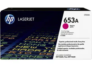 CF323A Toner für ColorLaserJet Enterprise M680 Drucker, HP 653A Magenta, 16.500